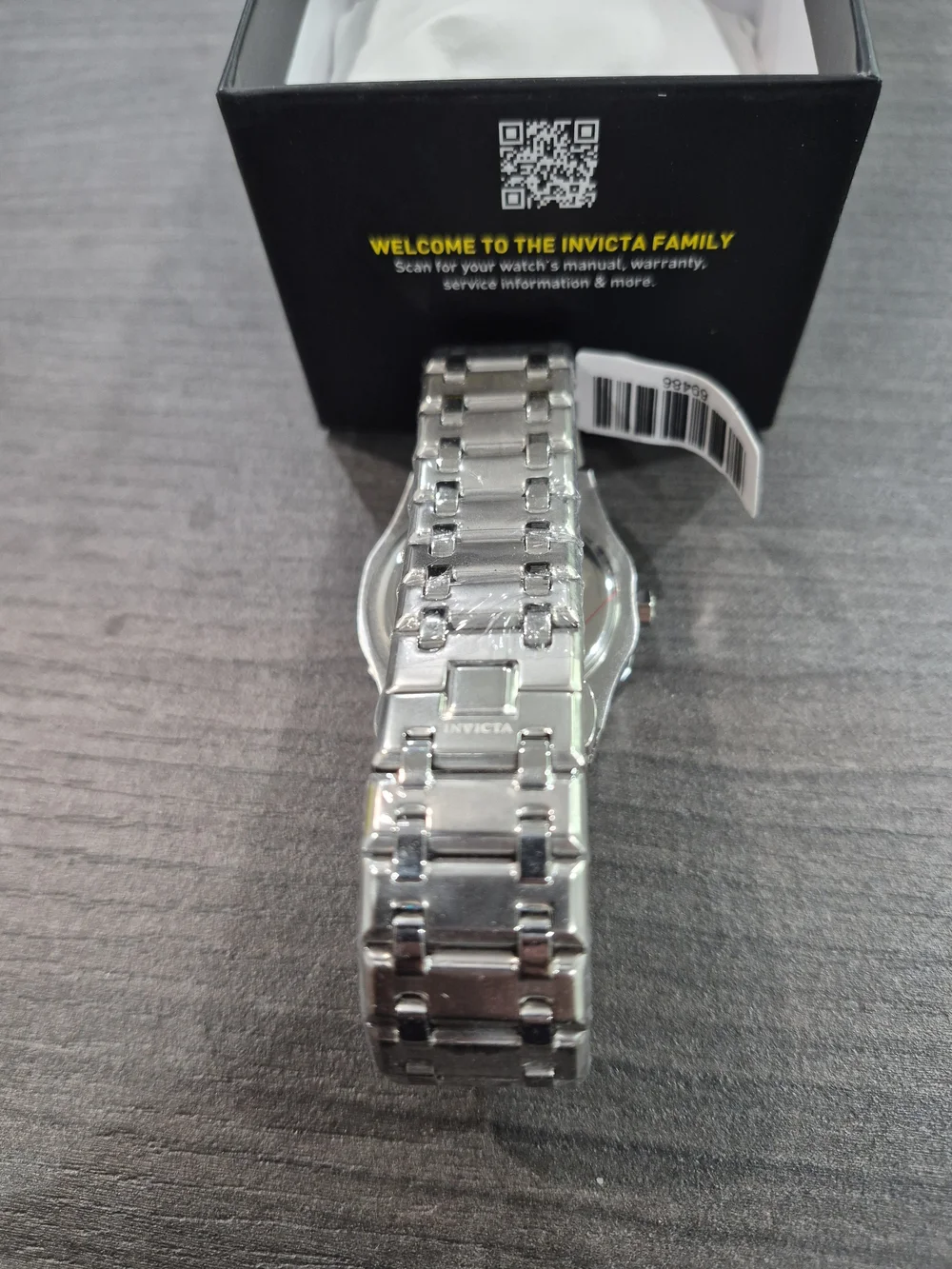 Invicta 69486 Men's Silver Speedway Rim
